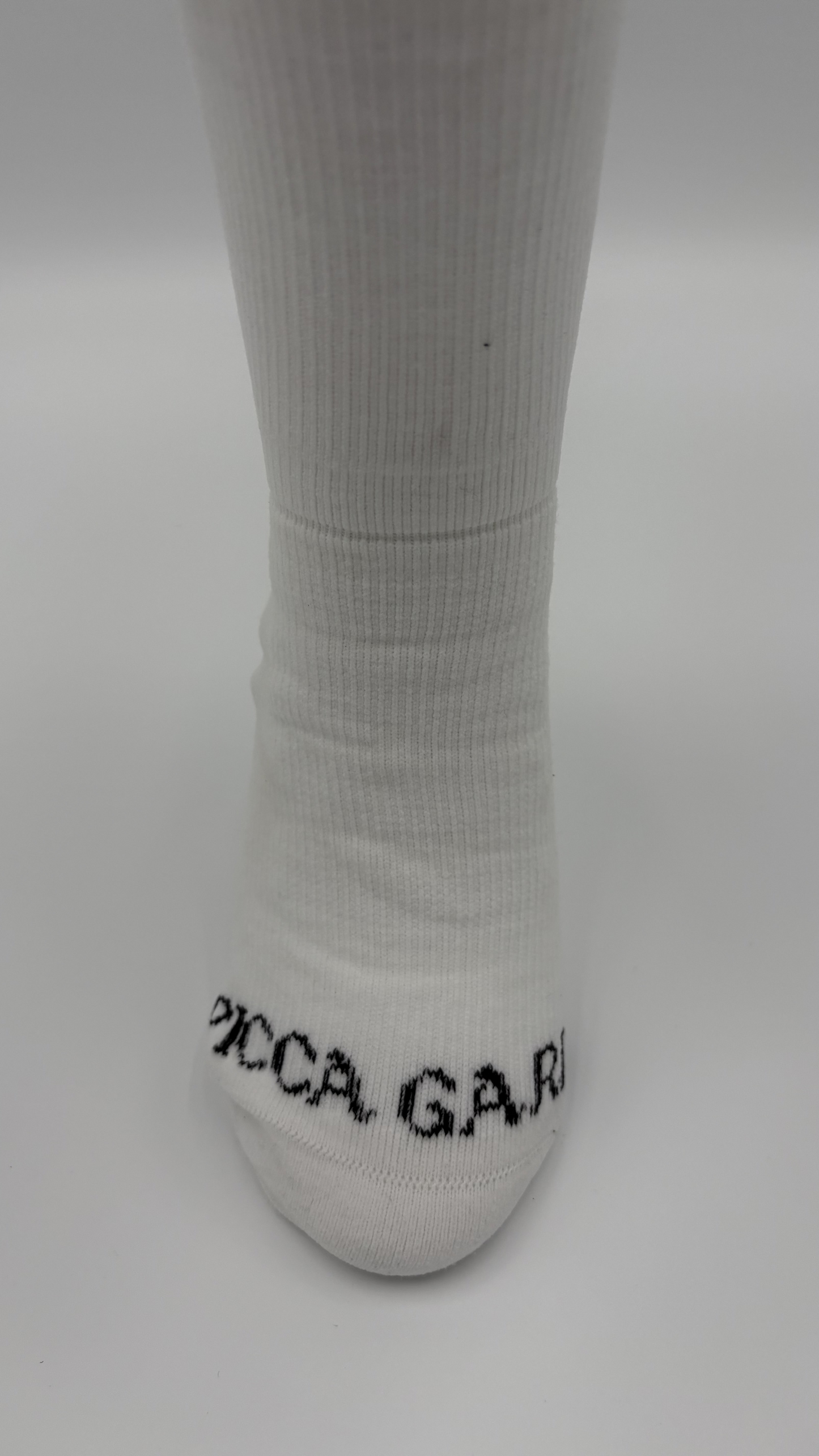 Professional Fencing Socks White with Weapons