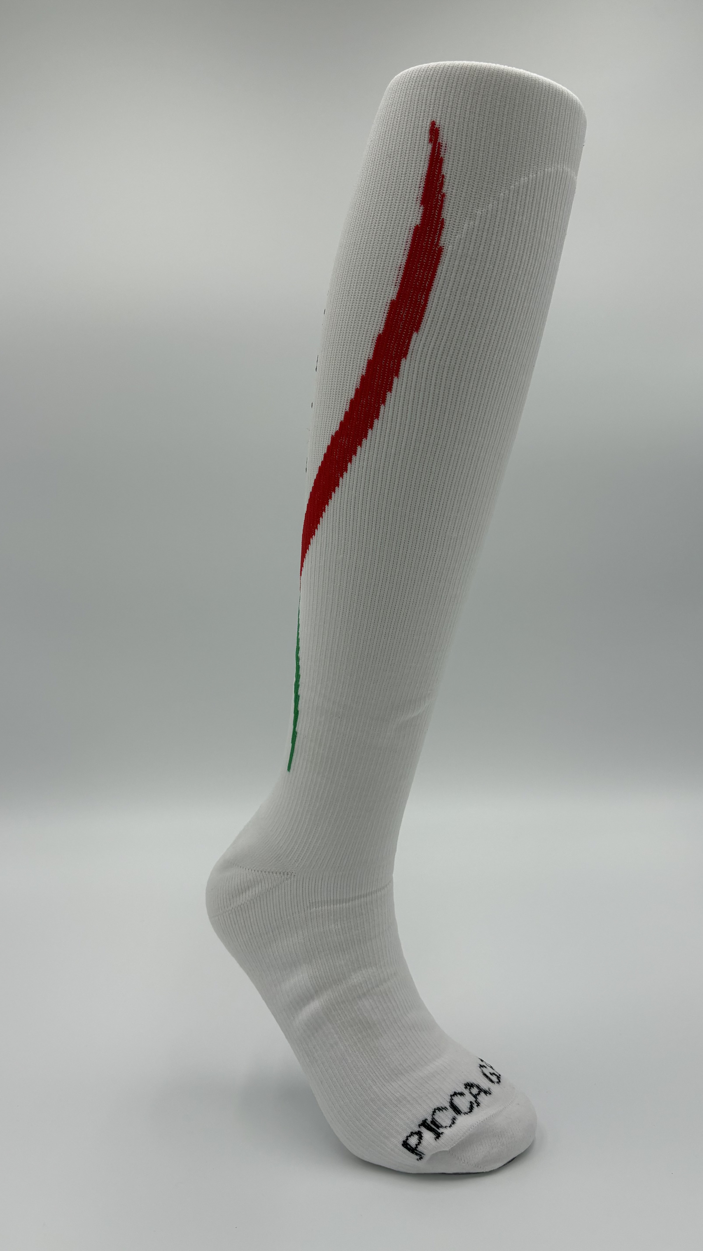Professional Fencing Socks White with Weapons