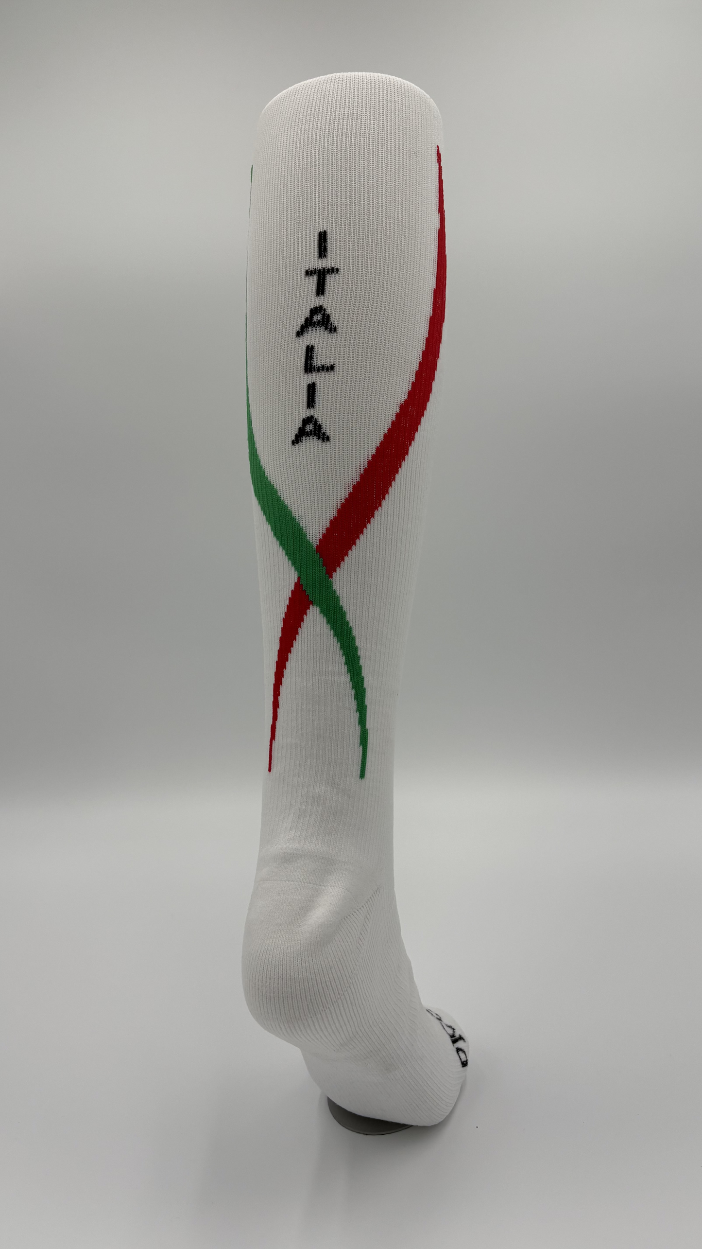 Professional Fencing Socks White with Weapons