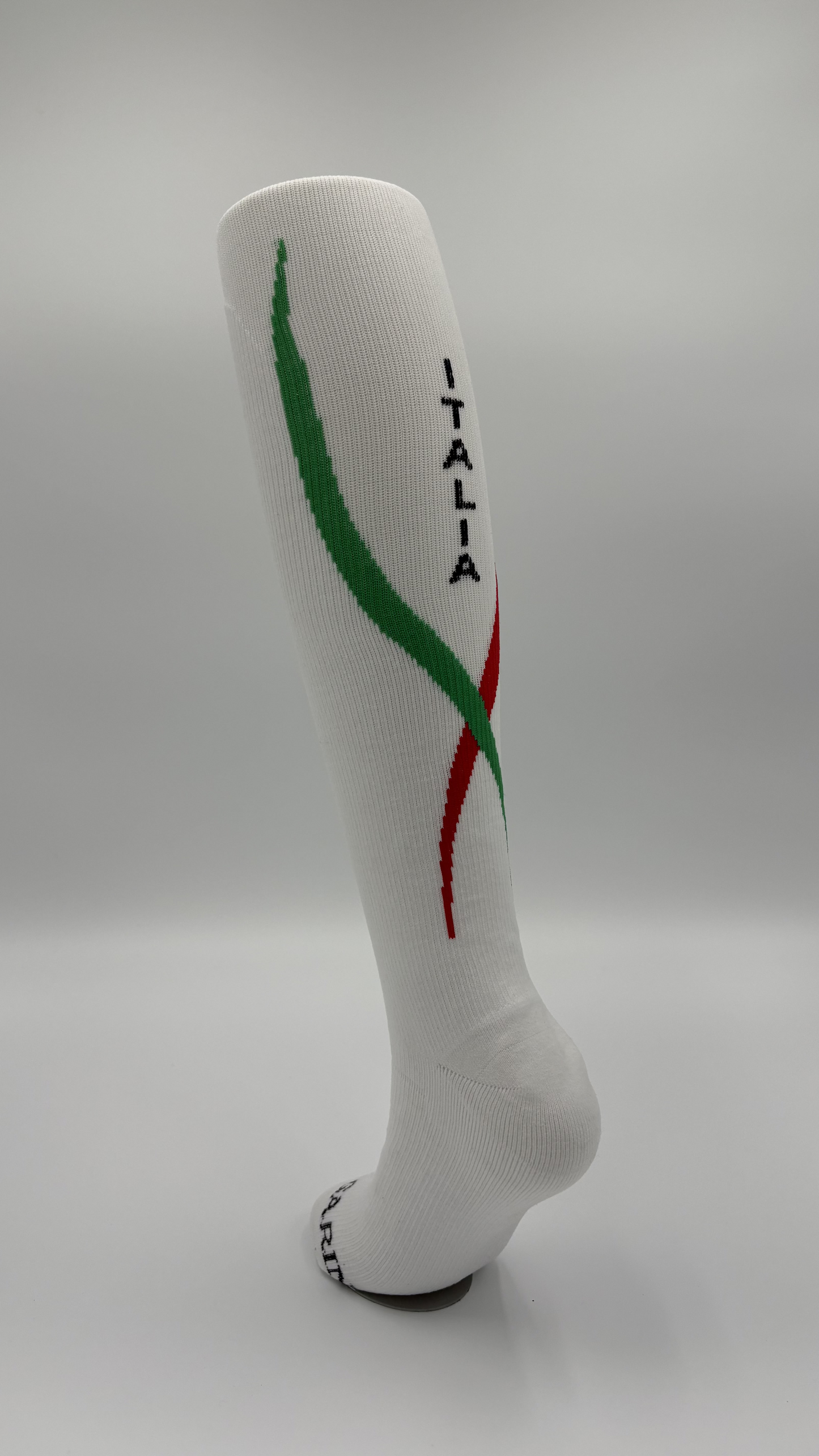 Professional Fencing Socks White with Weapons