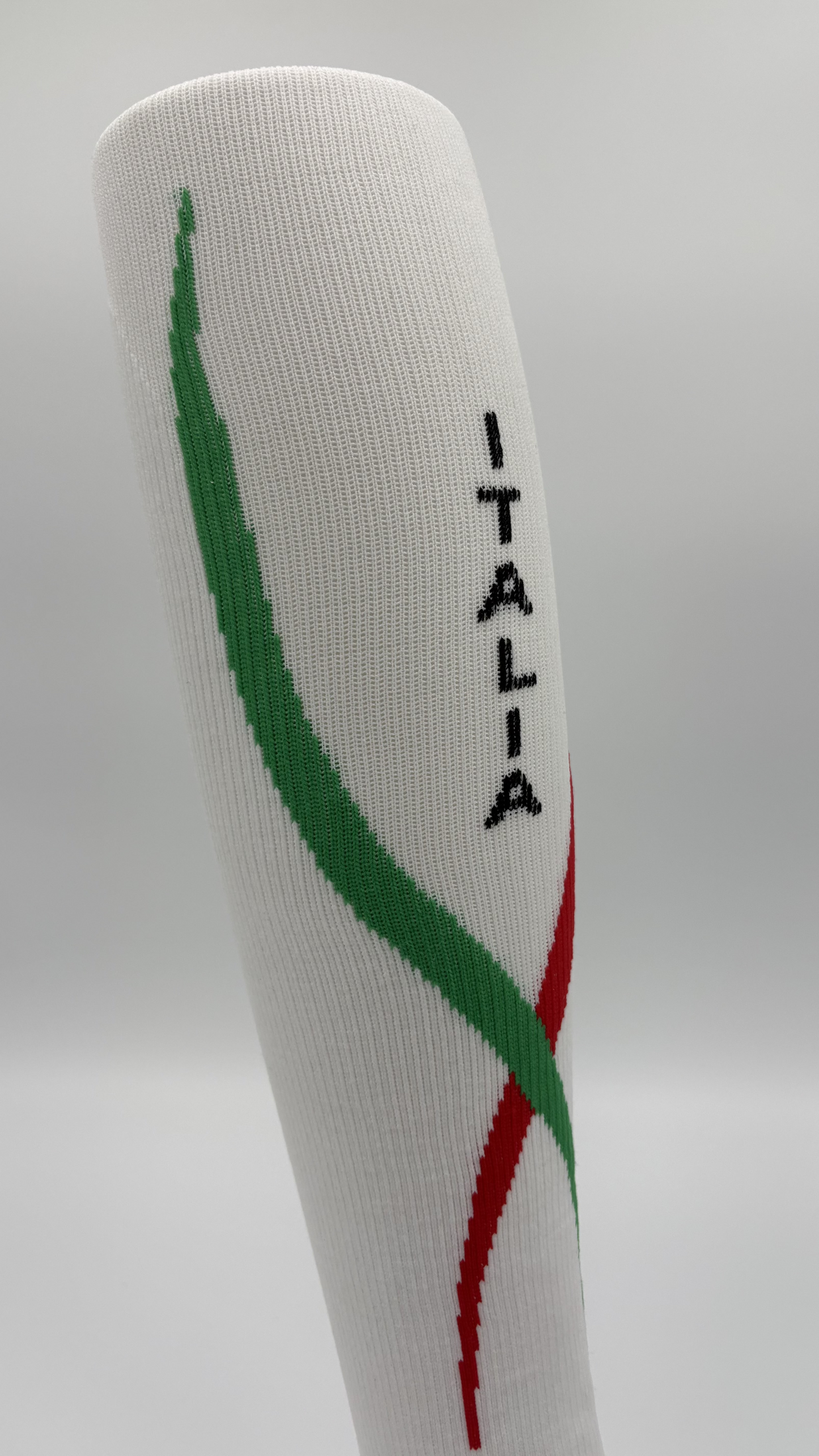 Professional Fencing Socks White with Weapons