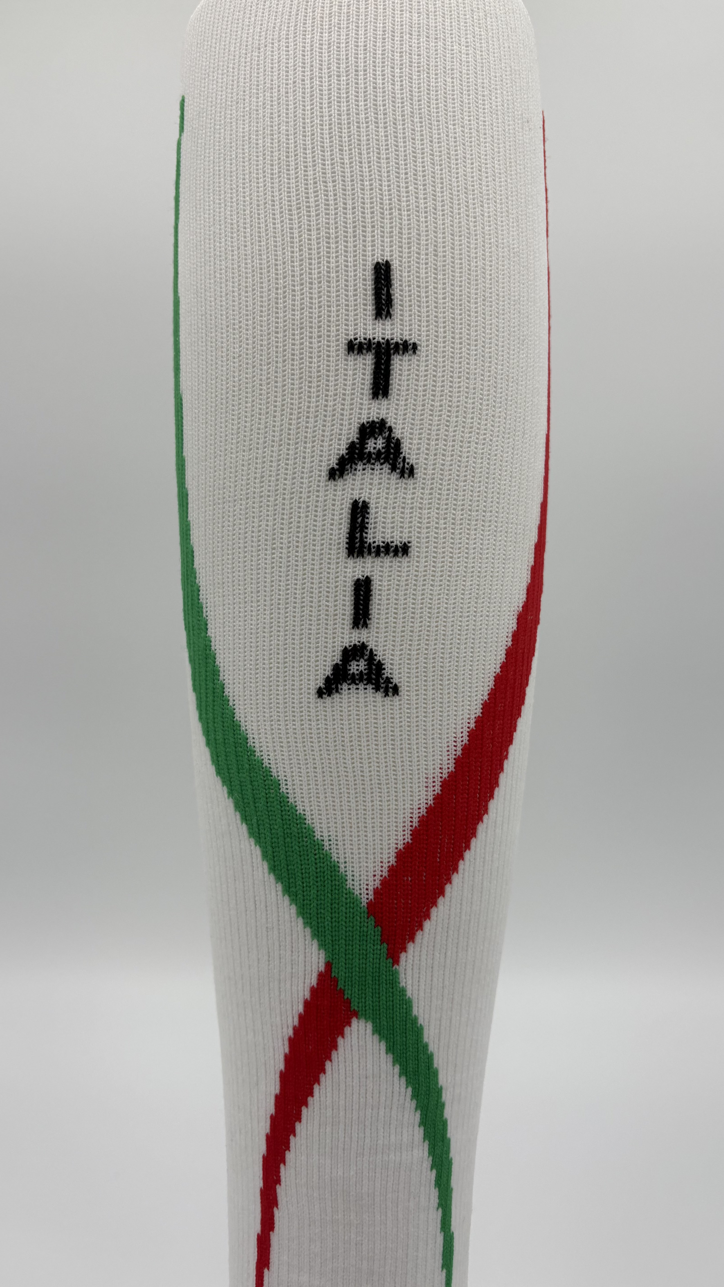 Professional Fencing Socks White with Weapons