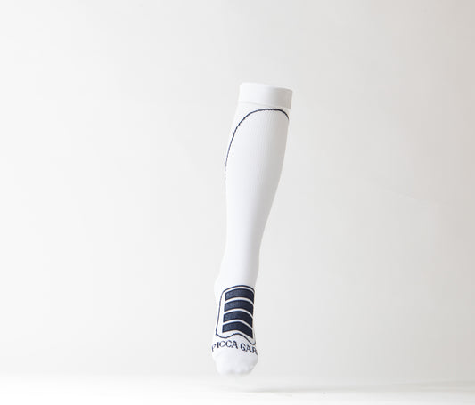 Professional Fencing Socks White with Weapons