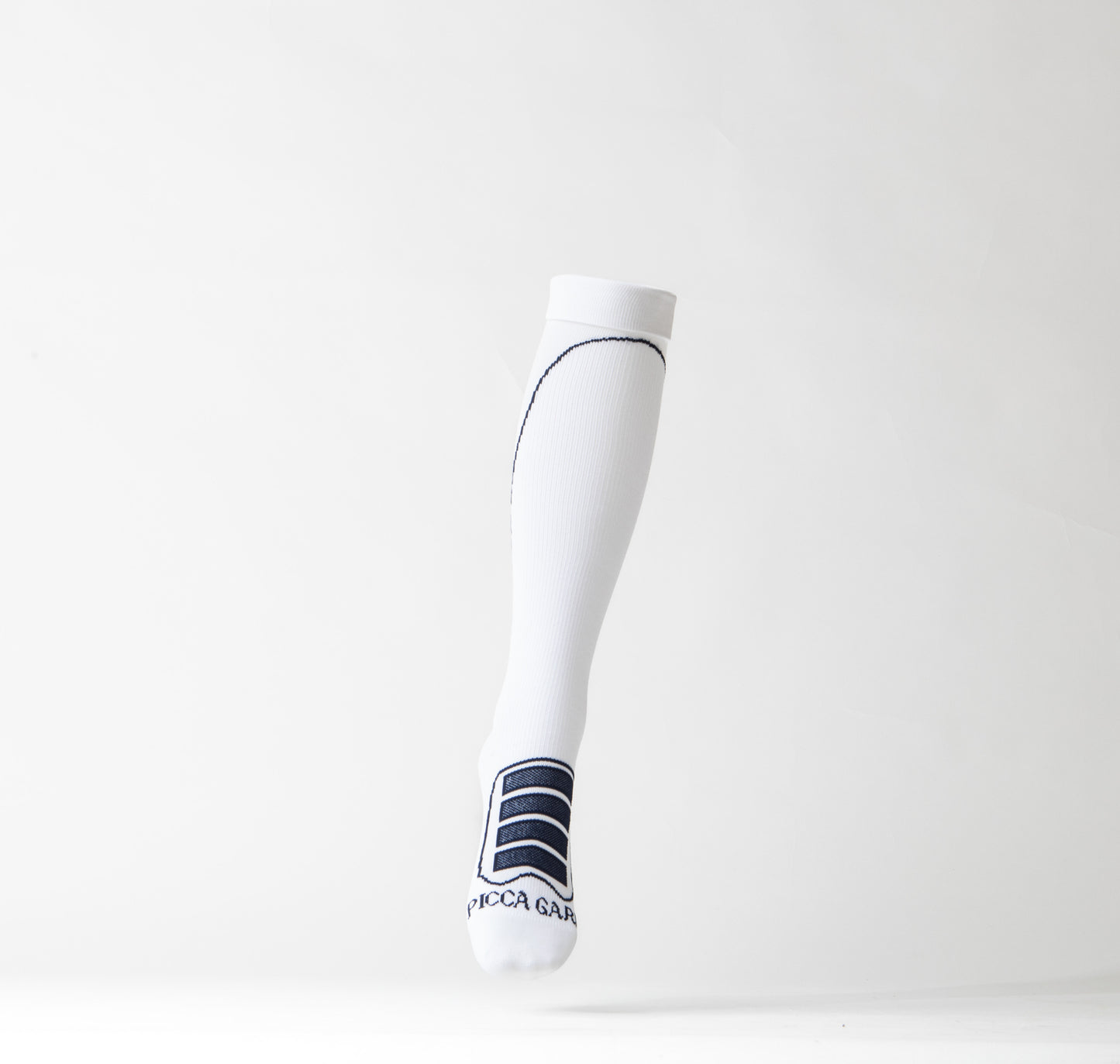 Professional Fencing Socks White with Weapons